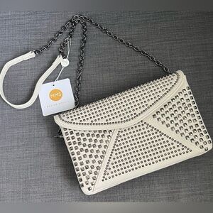 NWT MMS DESIGN STUDIO FLAP CROSSBODY SHOULDER BAG PURSE